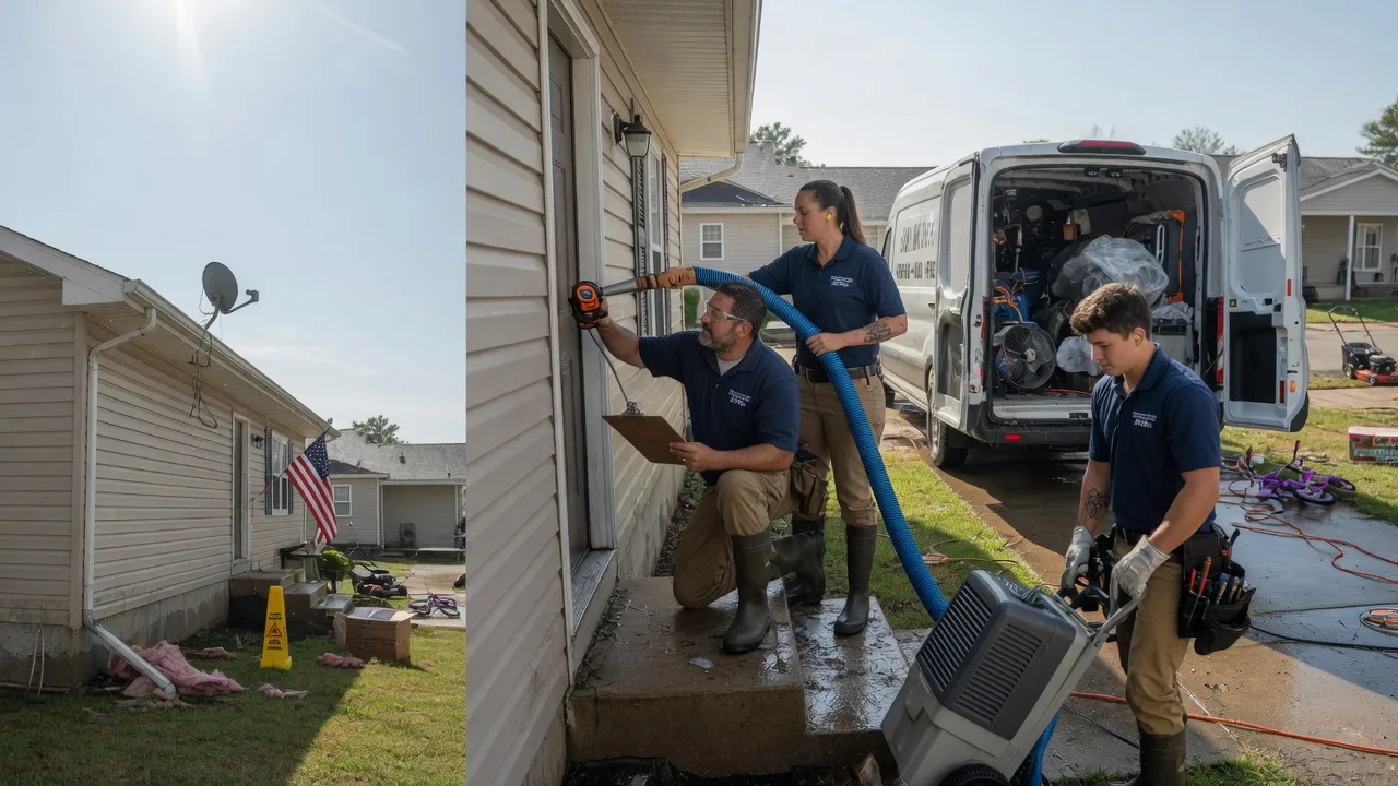 Ceiling Water Damage Restoration in Andover, OH near me