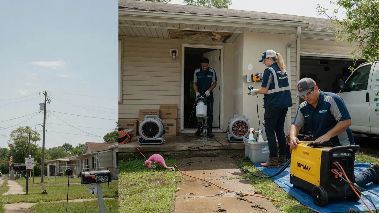 Storm Damage Water Removal in Andover, OH near me